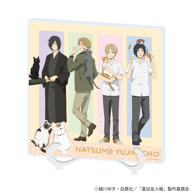 ของสะสมภาพวาดพิเศษ Natsume's Book of Friends ธีมแมวและการเดินทาง