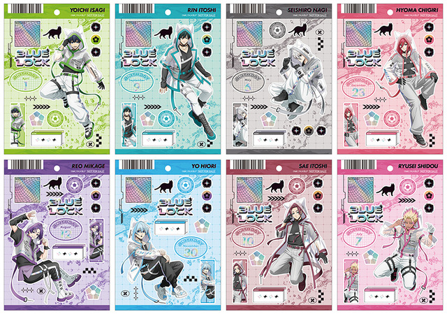 ตัวละครจาก Blue Lock ในชุดหูแมวสไตล์ไซเบอร์ คอลเลกชัน Cyber Cat