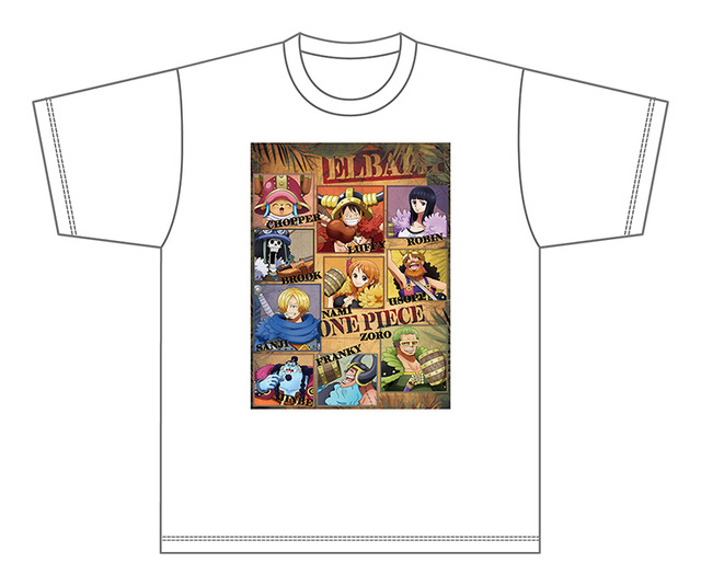 ONE PIECE Anime Unveils New Line-Drawing Merchandise Featuring the Straw Hat Pirates, Plus Special Elbaf Arc Fair