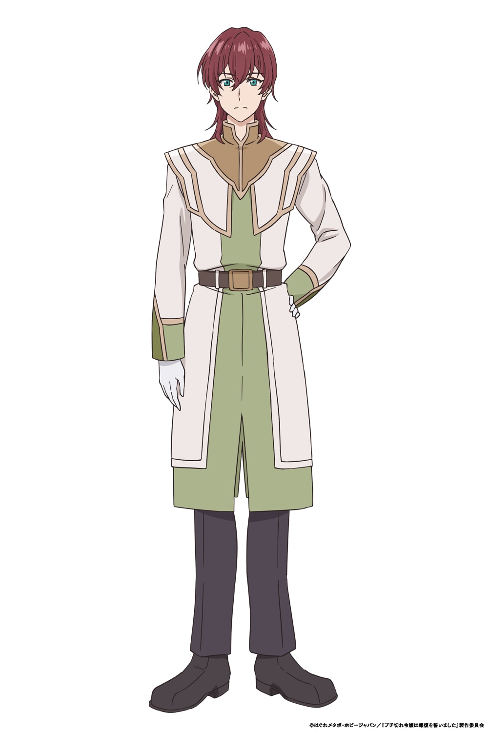 ภาพตัวละคร ลูคัส เลบริก, ฟรีด ฮาลดริอา และ ซิลเวีย ร็อคอีต จากอนิเมะ Buchikire Reijou