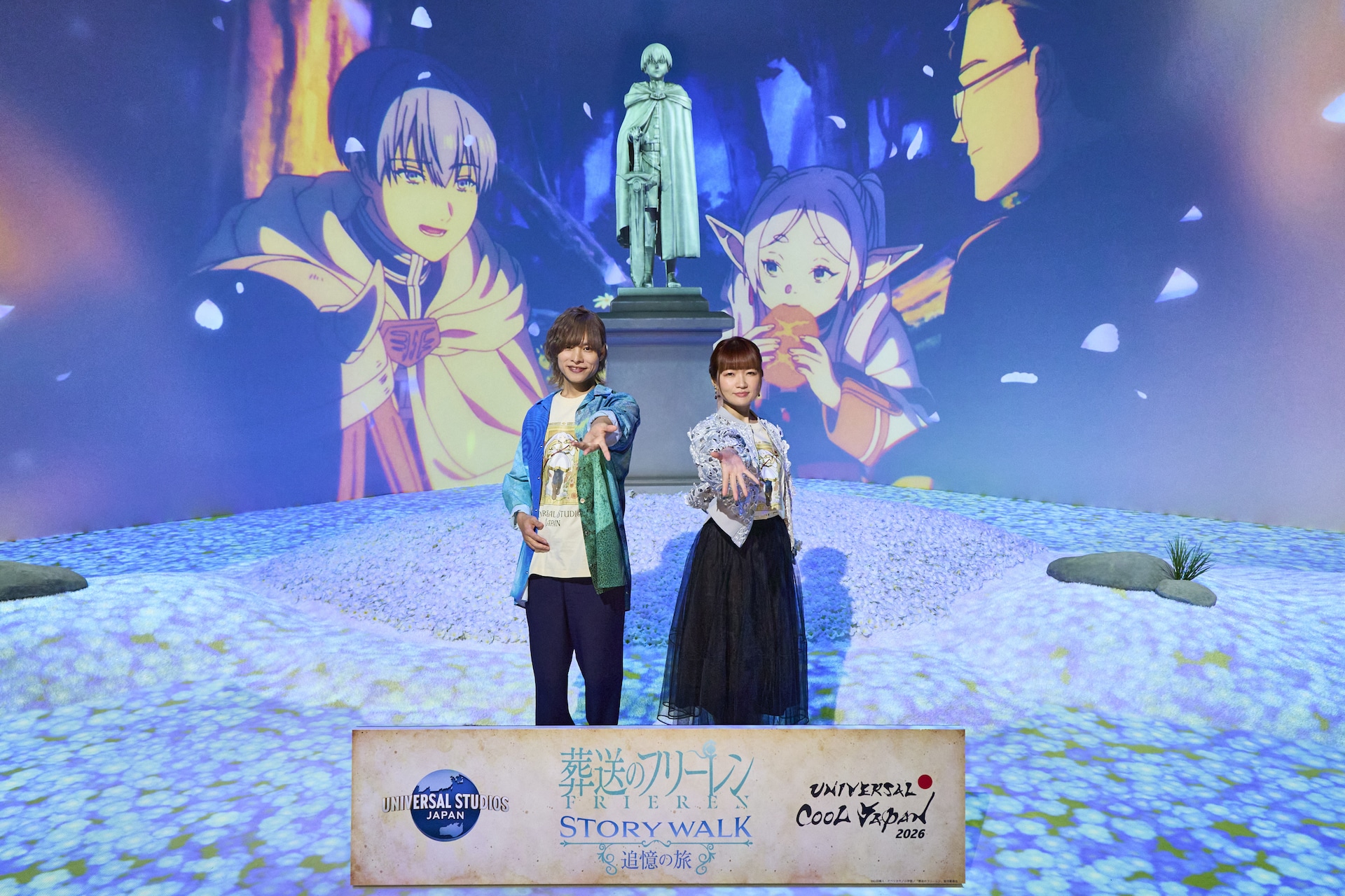 ทาเนซากิ อัตสึมิ & โอคาโมโตะ โนบุฮิโกะ บุก USJ ร่วมฉลองเปิดตัวคอลแลบ “Frieren” — แทบกลั้นน้ำตาไม่อยู่!