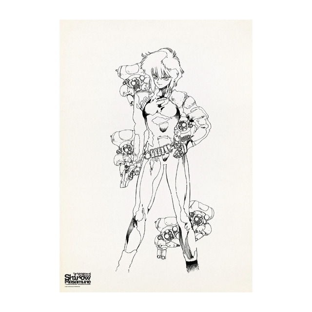 นิทรรศการใหญ่ “โลกของ Shirow Masamune” บุกนาโกย่าสิงหาคมนี้ พร้อมเผยกูดส์ใหม่เสื้อยืดและโปสเตอร์