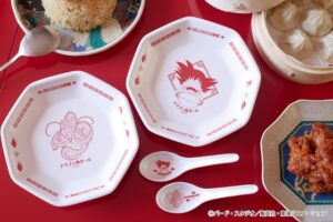 ดราก้อนบอล DELICIOUS菜館 เปิดตัวสินค้าใหม่ 9 ชิ้น ภาพวาดพิเศษของโกคู บูลม่า และเซนริวที่ JUMP SHOP