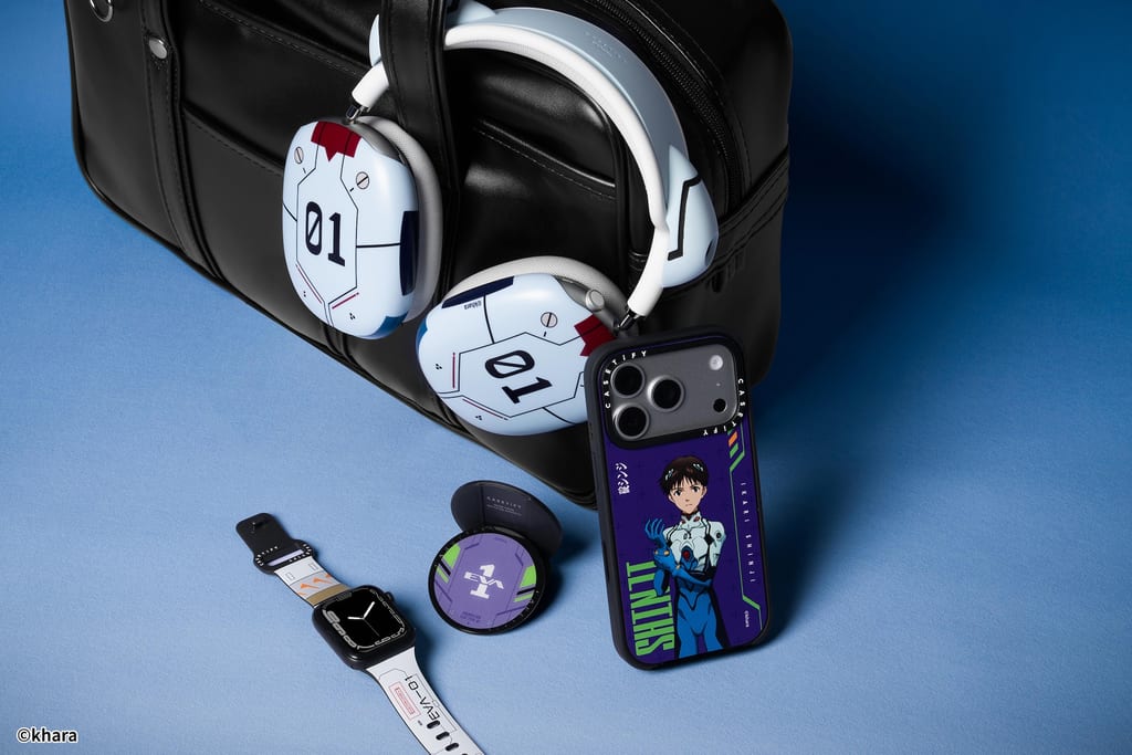 Evangelion x CASETiFY คอลเลกชันที่ 2 วางจำหน่ายแล้ว! ไฮไลต์หูฟัง AirPods Max และ Grip Stand รุ่น Limited