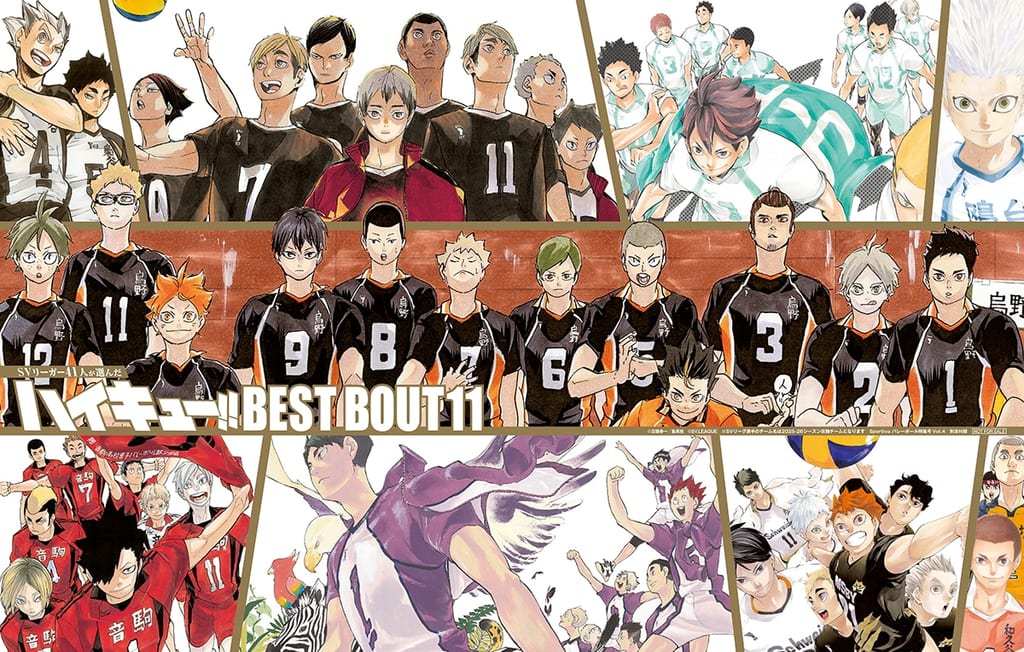 หนังสือวิชวลบุ๊ก “Haikyuu!!” รวมฉากการแข่งขันสุดเดือดที่นักวอลเลย์บอล SV League 41 คนเลือก