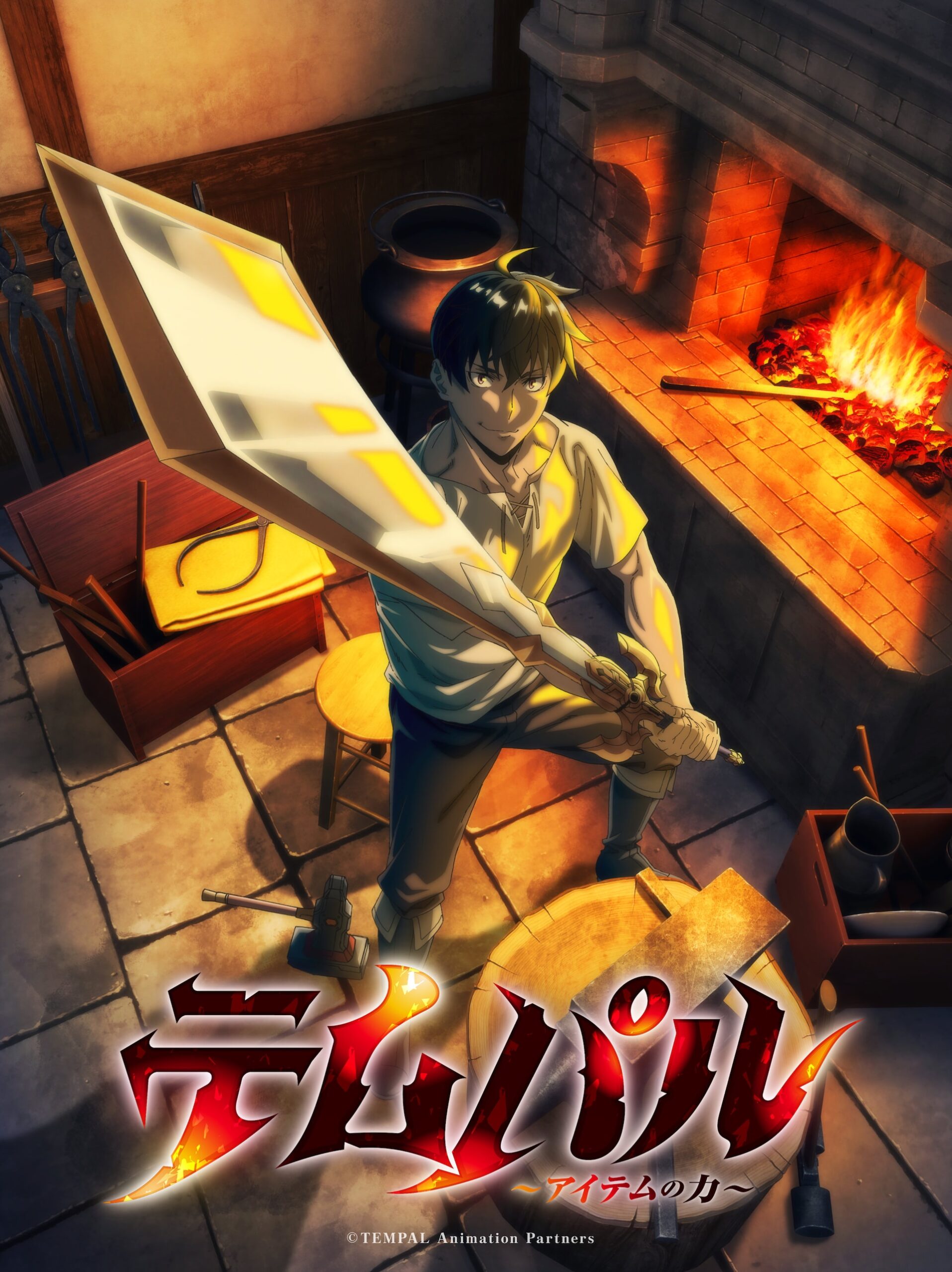 「Templar～พลังแห่งไอเทม～」เตรียมฉายอนิเมะทีวีตุลาคมนี้ — กรีดพากย์โดย ทาจิบานะ ริวมารุ, ยูร่าโดย เซโตะ อาซามิ