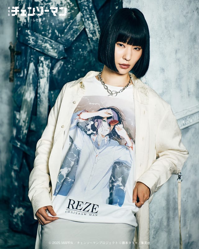 เสื้อผ้าคอลแลบ glamb × Chainsaw Man: Reze Arc เวฟ 2 มาแล้ว! ไฮไลต์ Bomb T-Shirt สไตล์แบนด์ และ Denji Knit ลายเต็มตัว