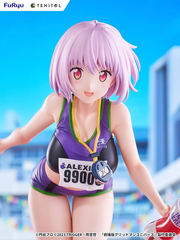 ฟิกเกอร์ใหม่! อาคาเนะ ชินโจ จาก Gridman Universe ในชุดกีฬา ขนาด TALL 28 ซม. จาก TENITOL