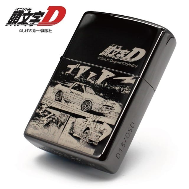 ไฟแช็ก ZIPPO ลาย Initial D จำกัดเพียง 50 ชิ้ว — จับภาพฉากตำนานบนเขาสู่มือแฟน
