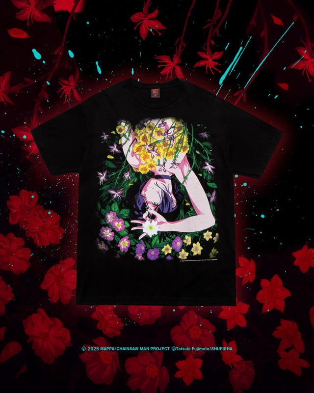 โปสเตอร์งาน GEEKS RULE WORLD TOUR CREATED BY PARCO คอลแลบเสื้อยืด Chainsaw Man, Dandadan และ Evangelion