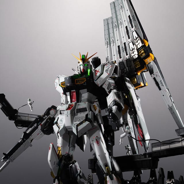 METAL STRUCTURE 解体匠機 RX-93 νガンダム พร้อมชุด Fin Funnel
