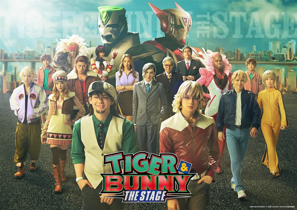 เปิดตัวนักแสดงและภาพโปรโมต! เวทีละคร “TIGER & BUNNY THE STAGE” — spi รับบท Kotetsu, Shioda Kazuki รับบท Barnaby