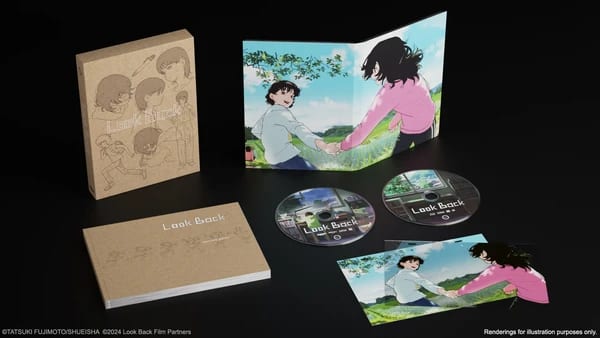 ภาพโปรโมตจาก GKIDS สำหรับ Home Video ของ Look Back, Angel's Egg และ your name.