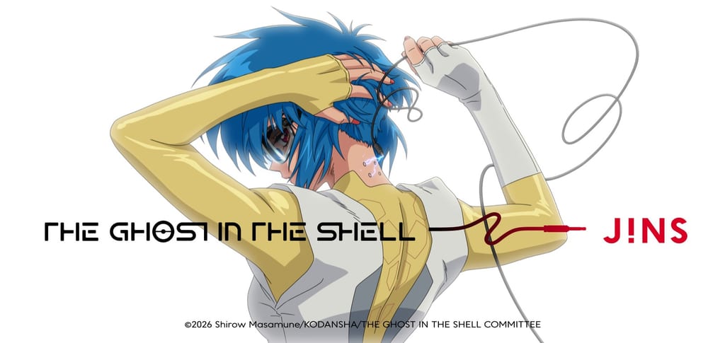 Ghost in the Shell × JINS คอลแลบแว่นตาไซเบอร์พังก์ปรับแสงอัตโนมัติ ผลิตเพียง 1,000 ชิ้นทั่วโลก