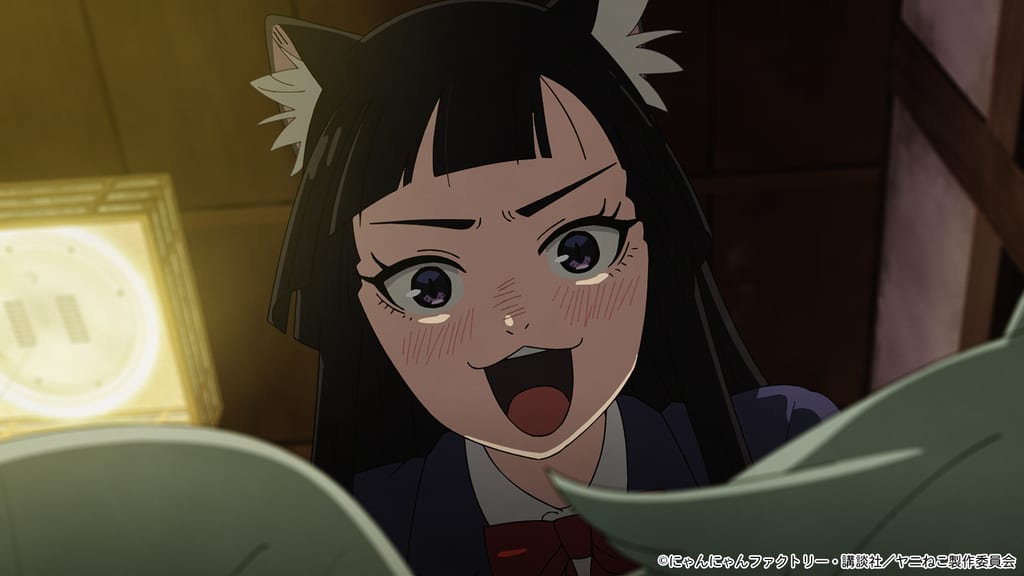 Anime "Yani Neko" Episode 4: Nakabayashi Ninatsu Voices Ji-kaki Neko in Debut Appearance