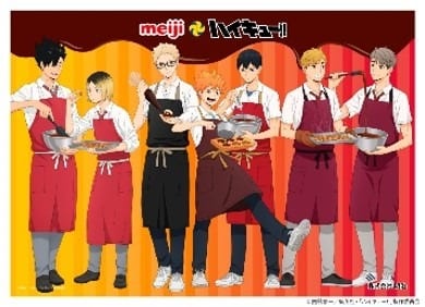 Hinata, Kenma & the Miyа Twins in Aprons! Haikyuu!! x Meiji Chocolate Collab Packages Now on Sale
