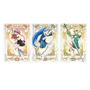 เวเฟอร์สะสมการ์ด “Magic Knight Rayearth” เมทัลลิกแวววาวทุกใบ พร้อมการ์ดพิเศษภาพวาดใหม่!