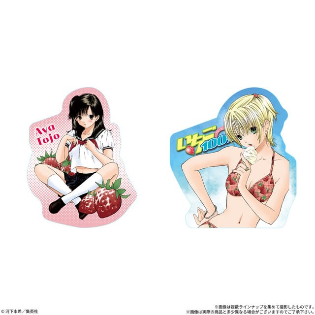คืนความหวานซึ้ง! กัมมี่สติกเกอร์ “Ichigo 100%” 26 แบบ พร้อมไดคัตสติกเกอร์ฮีโรอีนสุดน่ารัก