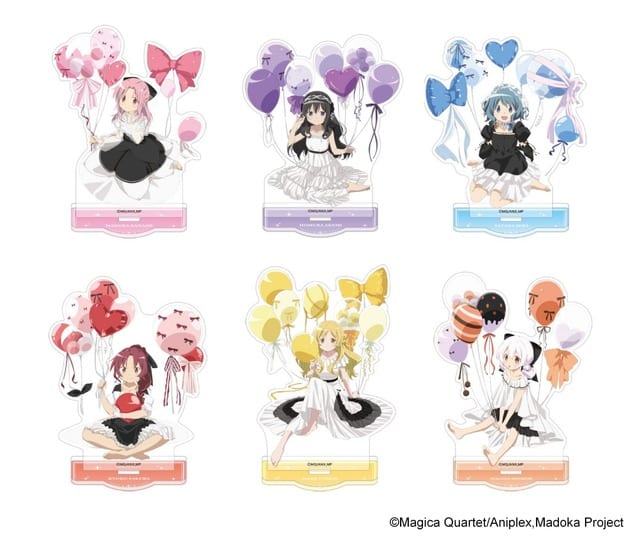 6 สาวเวทมนตร์จาก Madoka☆Magica ถือบอลลูนสุดน่ารัก! กูดส์ใหม่และ Balloon Fair ที่ Animate เริ่ม 24 ต.ค. 2026