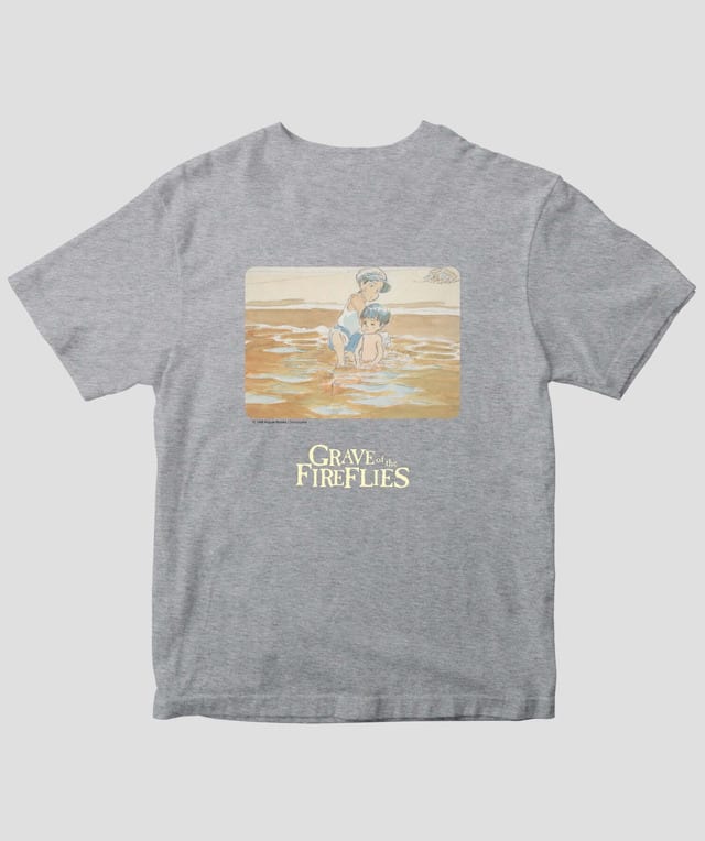 เสื้อยืด “Grave of the Fireflies” คอลเลกชันใหม่ 3 แบบ! ประดับภาพวอเตอร์คัลเลอร์หายากจาก Image Board ที่หลังเสื้อ