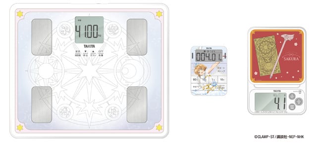 Sakura Is Here to Cheer You On! Card Captor Sakura × Tanita Collab Brings Three Special Products
