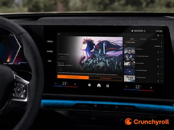 Crunchyroll จับมือ Appning by FORVIA เตรียมสตรีมอนิเมะในรถยนต์กว่า 40 แบรนด์ทั่วโลก