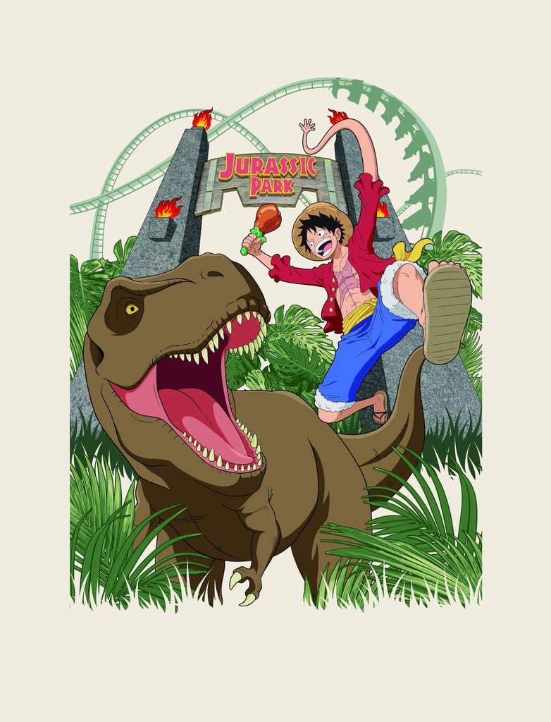 ONE PIECE × Jurassic Park and Detective Conan × Back to the Future Collabs Announced for USJ's 25th Anniversary
