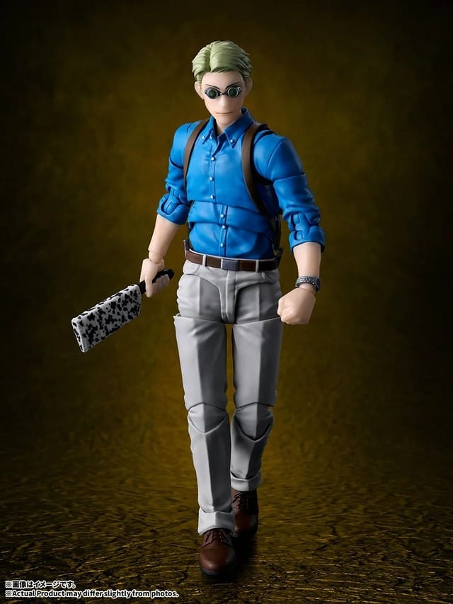 Nanami Kento Gets S.H.Figuarts Figure from Jujutsu Kaisen — Nata Blade Mountable on Back, Wind-Swept Hair Included