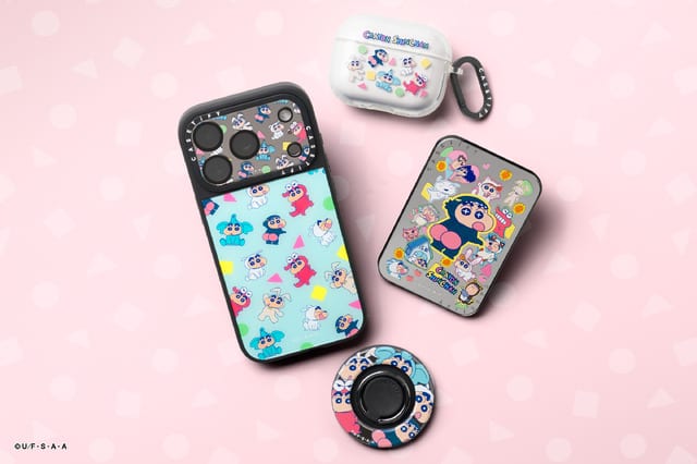 Crayon Shin-chan x CASETiFY Returns with a Playful 2nd Collection — Blind Box Charms, Custom Cases & More
