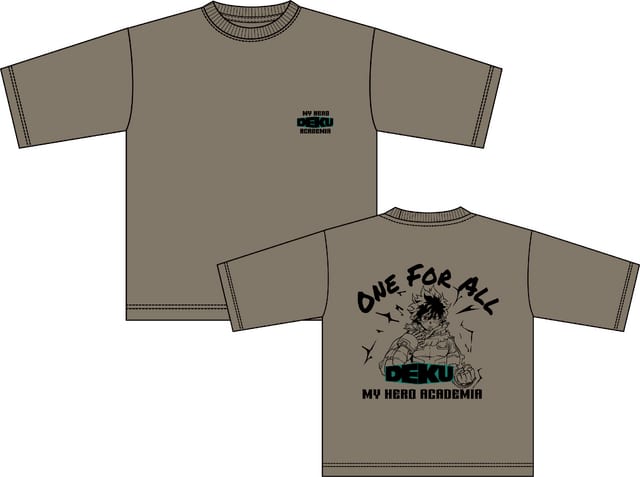 My Hero Academia x Workman: 5 Limited-Edition T-Shirts Arriving October 2026