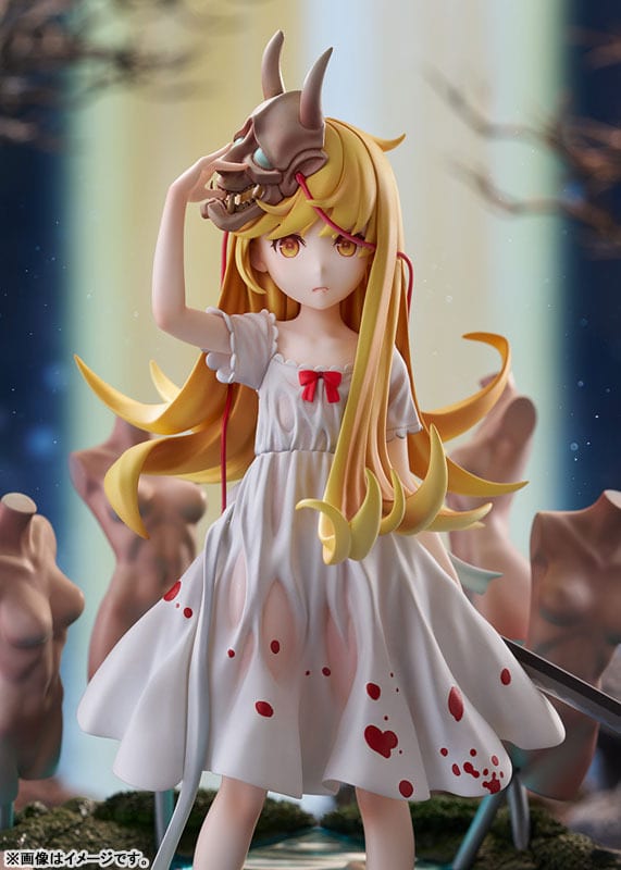 1/7 Scale Figure of Oshino Shinobu from "Shinobu Story Ver." Brings VOFAN's Iconic Art to Life with Translucent Dress and Detailed Vignette Base