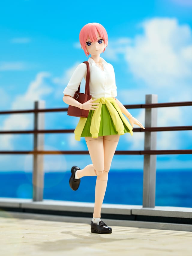 Nakano Ichika Summer Uniform Figure from "Go-toubun no Hanayome∽" Announced with Crying-Smile Face Part and Accessories