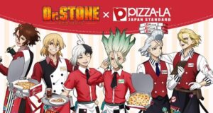 Dr.STONE จับมือ PIZZA-LA ส่งพิซซ่าคอลแลบสุดพิเศษ พร้อมของแถมภาพวาดใหม่ 6 ตัวละคร!