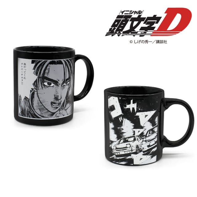 แก้วมัคสุดเท่จาก “Initial D” — เทน้ำร้อนแล้วเห็นฉากและคำพูดเด็ดผุดขึ้นมาทันที!