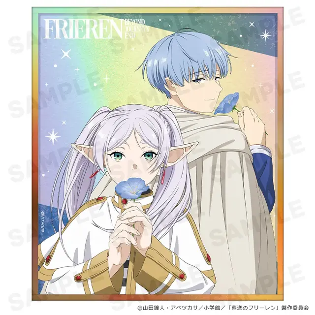 New "Frieren: Beyond Journey's End" Merch Revealed — Hologram Acrylic Shikishi, Keyrings & Clear Files Up for Pre-Order