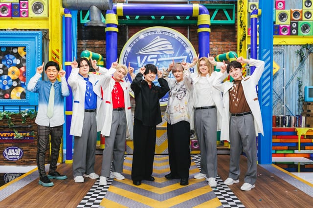 อุระวะ คิโนะ และโอกาโมโตะ โนบุฮิโกะ นักพากย์จาก Tougen Anki ร่วมรายการ VS. Chotokkyu