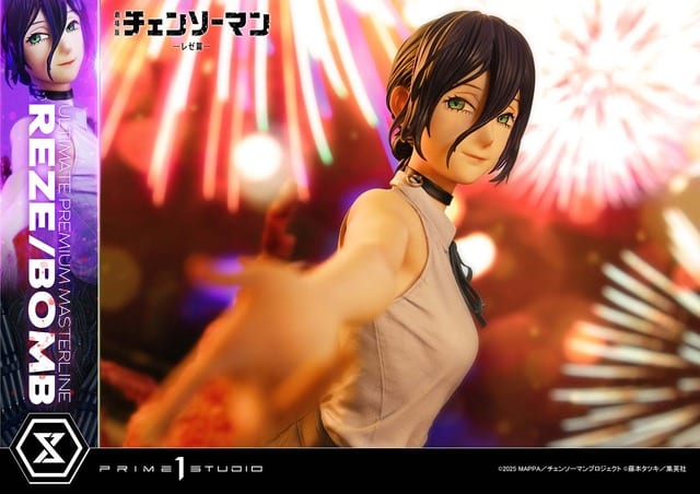 สแตชูสเกล 1/4 ของ เรเซ่/บอมบ์ จากภาพยนตร์ Chainsaw Man: Reze Arc สูงถึง 56 ซม. ราคา 238,590 เยน!
