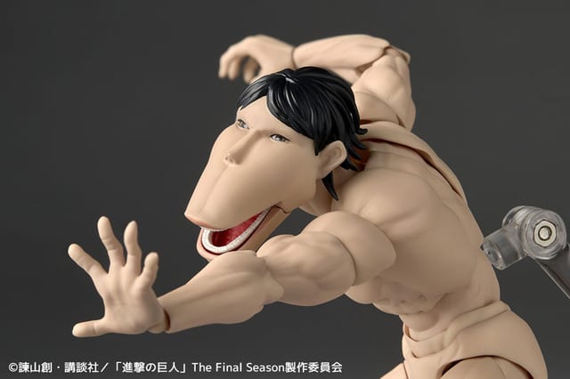 รถม้าไททัน (Cart Titan) จาก Attack on Titan กลายเป็นฟิกเกอร์เคลื่อนไหวได้ในซีรีส์ Amazing Yamaguchi!