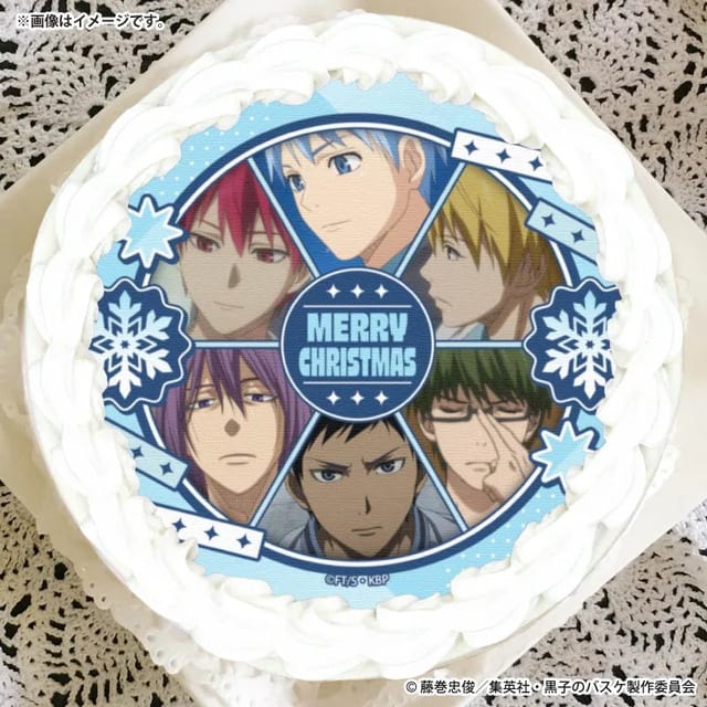 PRIROLL Launches Kuroko's Basketball Christmas Cakes for 2026 with Free Can Badge