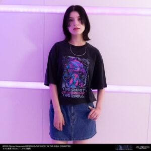 เสื้อผ้าและของสะสม Ghost in the Shell สไตล์ไซเบอร์กราฟิก ดีไซน์ตัวละครโมโตโกะ ฟุจิโคมะ และบาโตว์