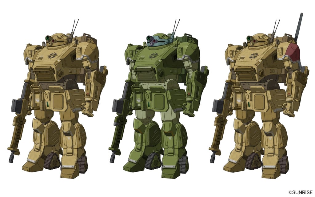 ภาพ Scopedog ATM-09-VC จากภาพยนตร์ Armored Trooper VOTOMS: Hexe