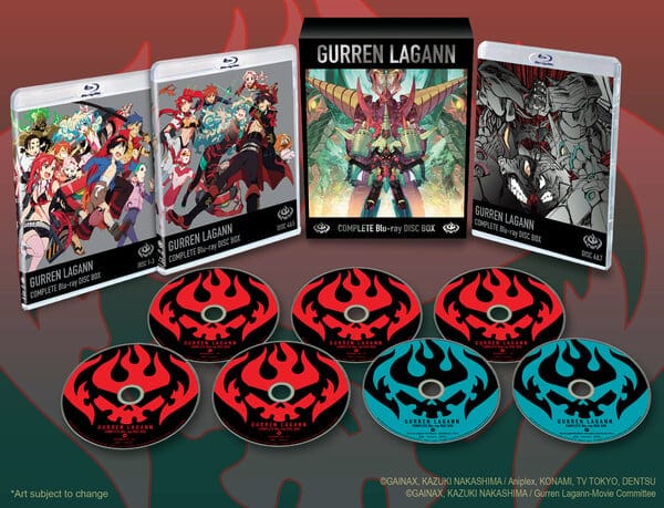 MediaOCD จับมือ Aniplex of America วางขาย Gurren Lagann และ Mashle บน Blu-ray ผ่านร้านออนไลน์