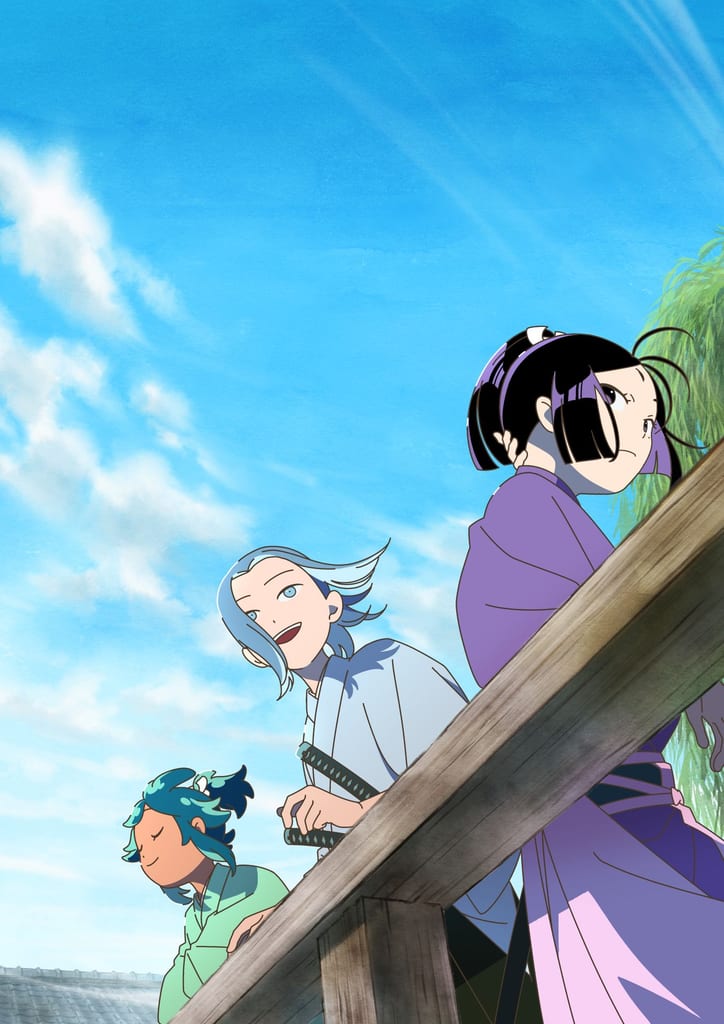 New Visual Revealed for "Kaze wo Tsugu Mono -Hajimari-" Theatrical Version Featuring Jinsuke, Okita, and Koganei