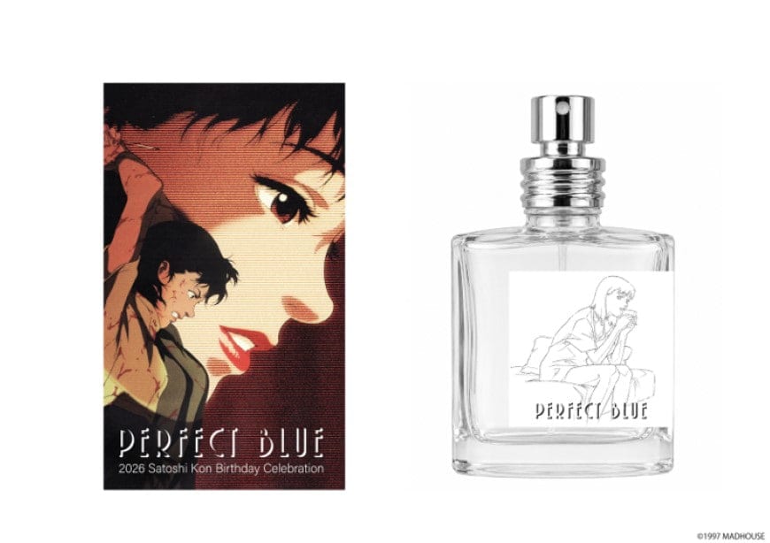 ป็อปอัปช็อป “今 敏 生誕祭 2026” เปิดขายน้ำหอม PERFECT BLUE และสินค้าพิเศษที่โตเกียว