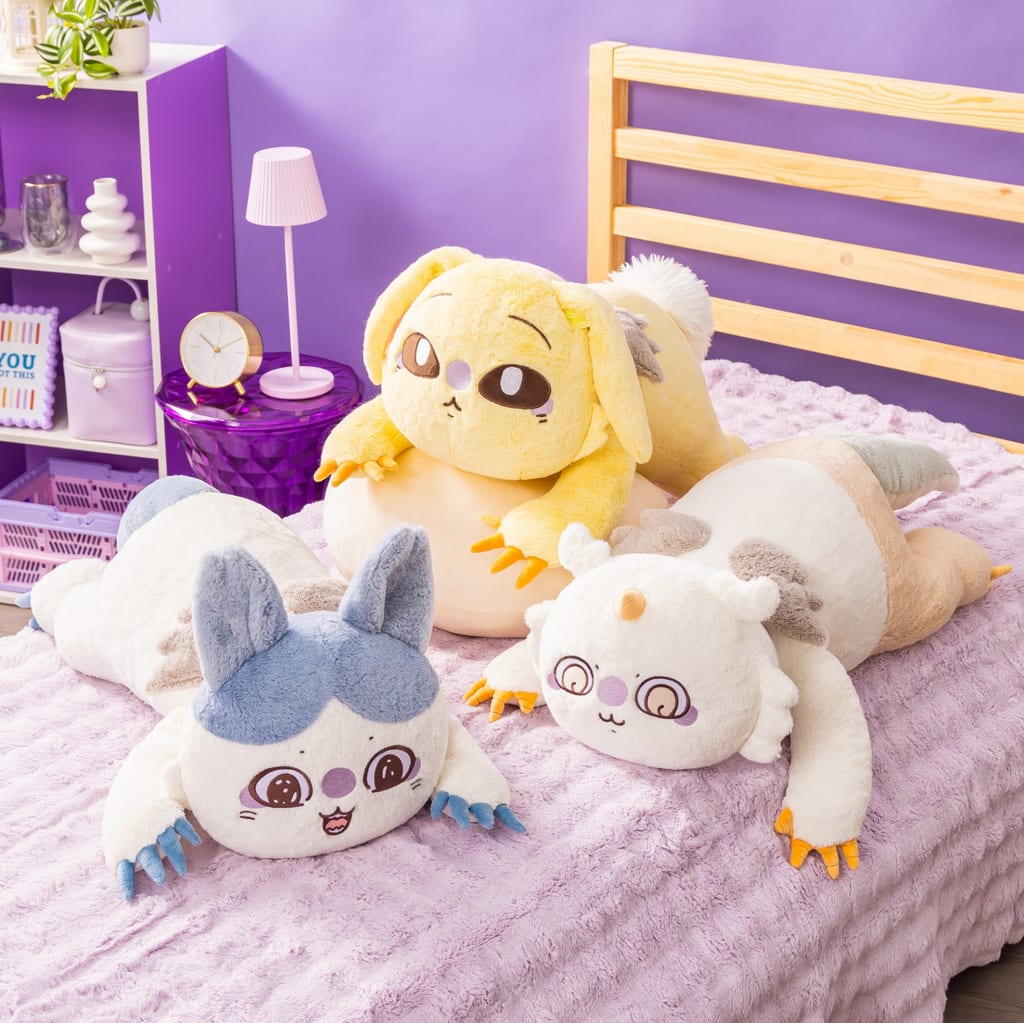 Chiikawa "Magical Chiikawa" Giant Hugging Plushies of Strengthened Hachiware, Strengthened Usagi & Anoko Now Available for Pre-Order